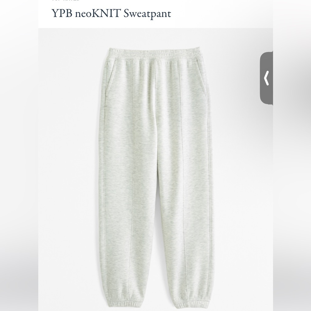 Gray sweatpants